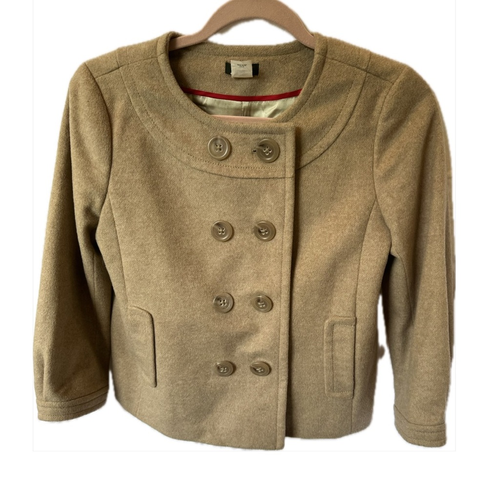 Jcrew Wool Button Down Jacket - image 1